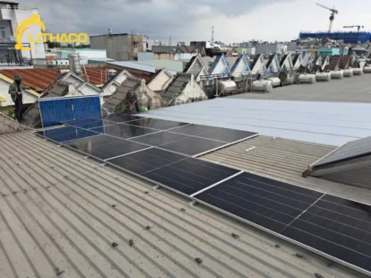 LITHACO hoàn thiện hệ thống điện mặt trời có lưu trữ 7kWp/10kWh cho anh Nghĩa Anh tại Quận 1, TP.HCM