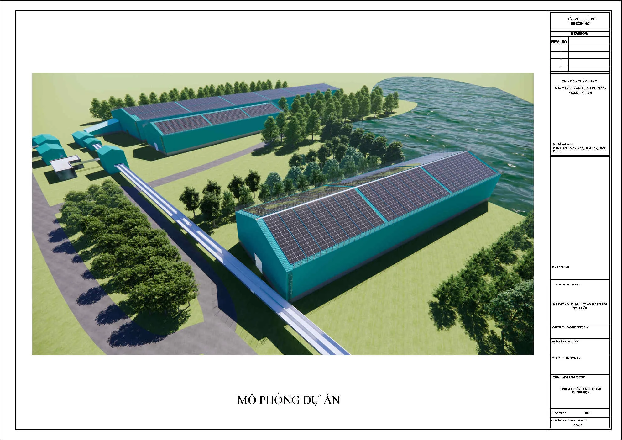 Giải Pháp Điện Mặt Trời 4MWp Cho Nhà Máy Xi Măng – Bài Học Thực Tế Từ Dự Án Vicem Hà Tiên