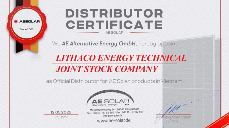 AE Solar – dòng pin từng được ngân hàng xếp nhóm G7 5 AE Solar – dòng pin từng được ngân hàng xếp nhóm G7