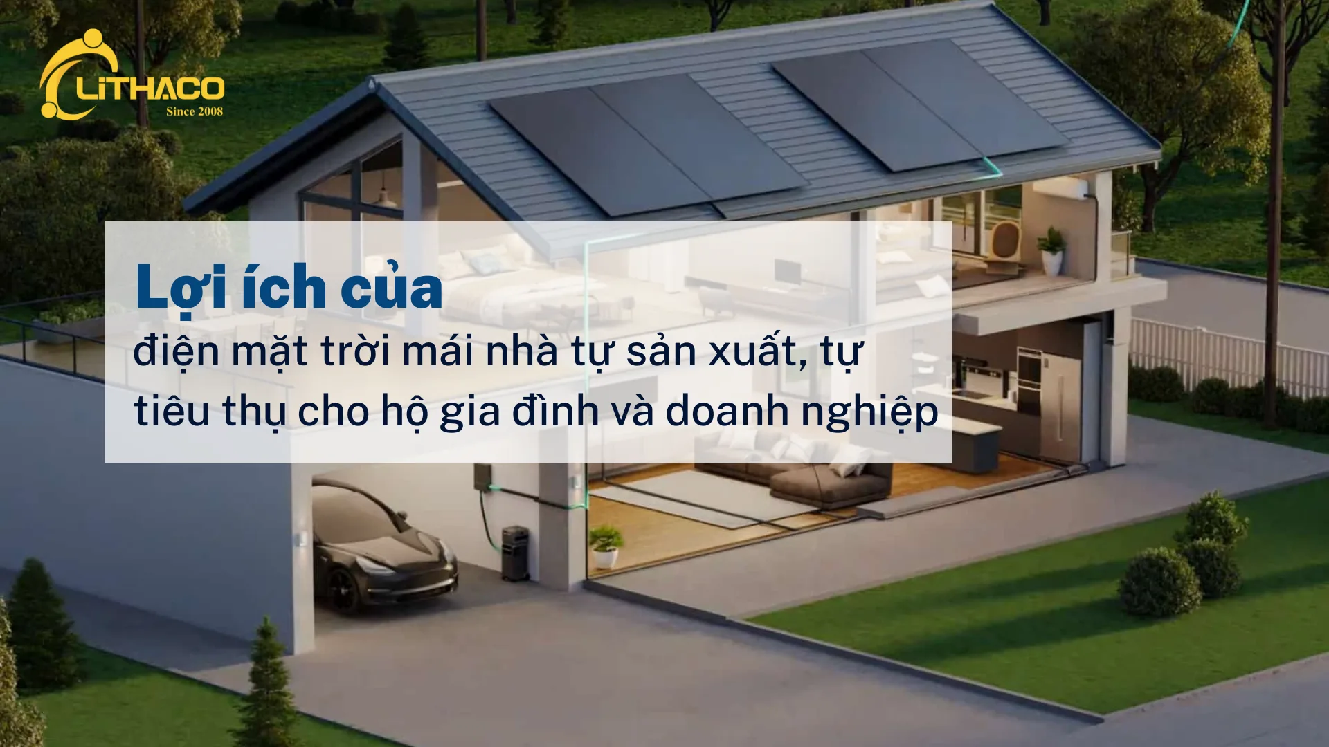 8 Lợi ích điện mặt trời mái nhà tự sản xuất, tự tiêu thụ cho hộ gia đình và doanh nghiệp 1