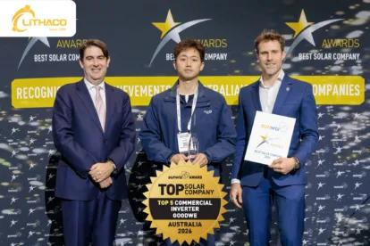 Fox ESS được vinh danh tại Giải thưởng SunWiz 2026: #1 ESS phát triển nhanh nhất tại Úc