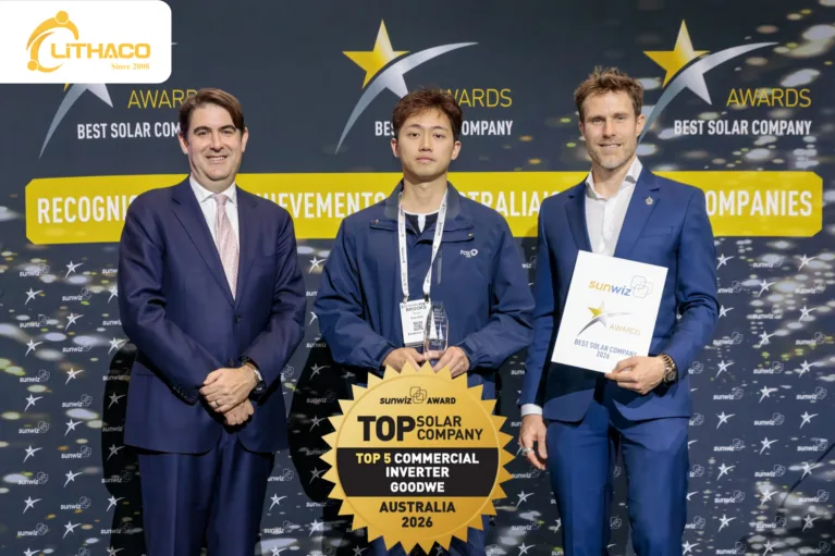 Fox ESS được vinh danh tại Giải thưởng SunWiz 2026: #1 ESS phát triển nhanh nhất tại Úc
