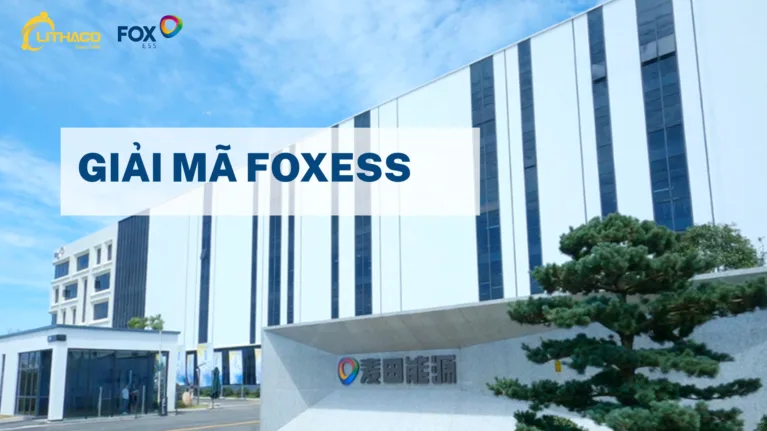 GIẢI MÃ FOXESS