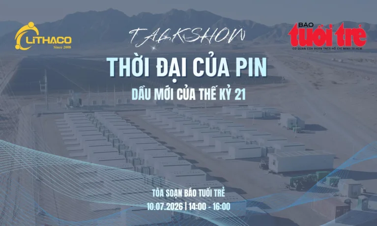 THÔNG CÁO BÁO CHÍ – THỜI ĐẠI CỦA PIN: PIN LÀ “DẦU MỎ MỚI” CỦA THẾ KỶ XXI?