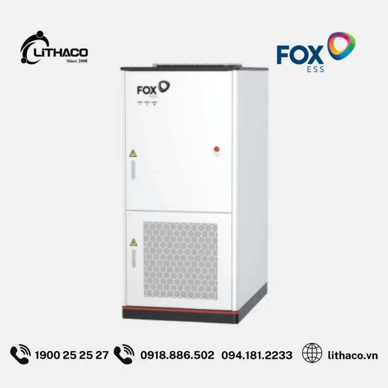 FOX ESS G-MAX PLUS 125kW/241kWh – Hệ thống lưu trữ năng lượng All-in-One cho doanh nghiệp