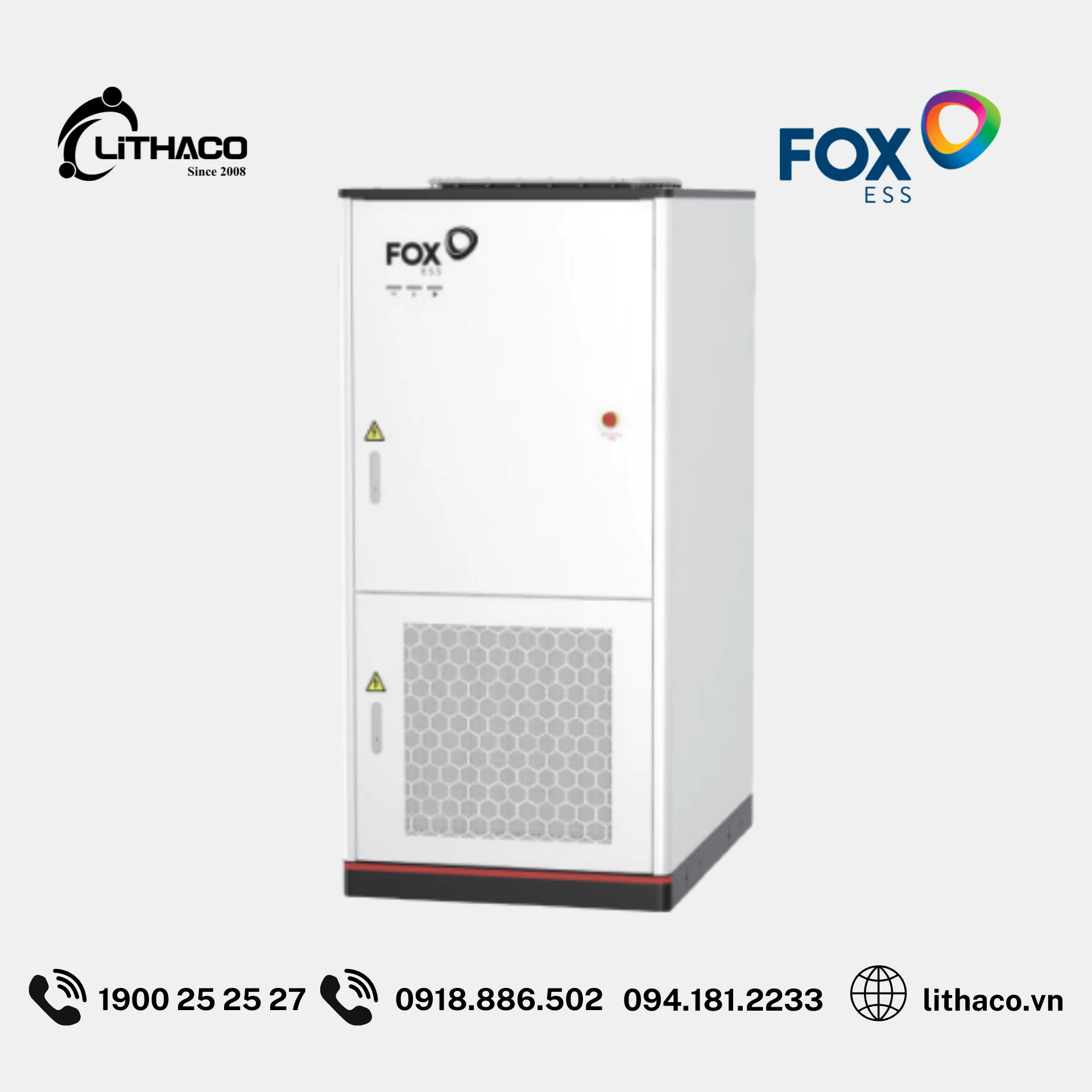 FOX ESS G-MAX PLUS 125kW/241kWh – Hệ thống lưu trữ năng lượng All-in-One cho doanh nghiệp 1