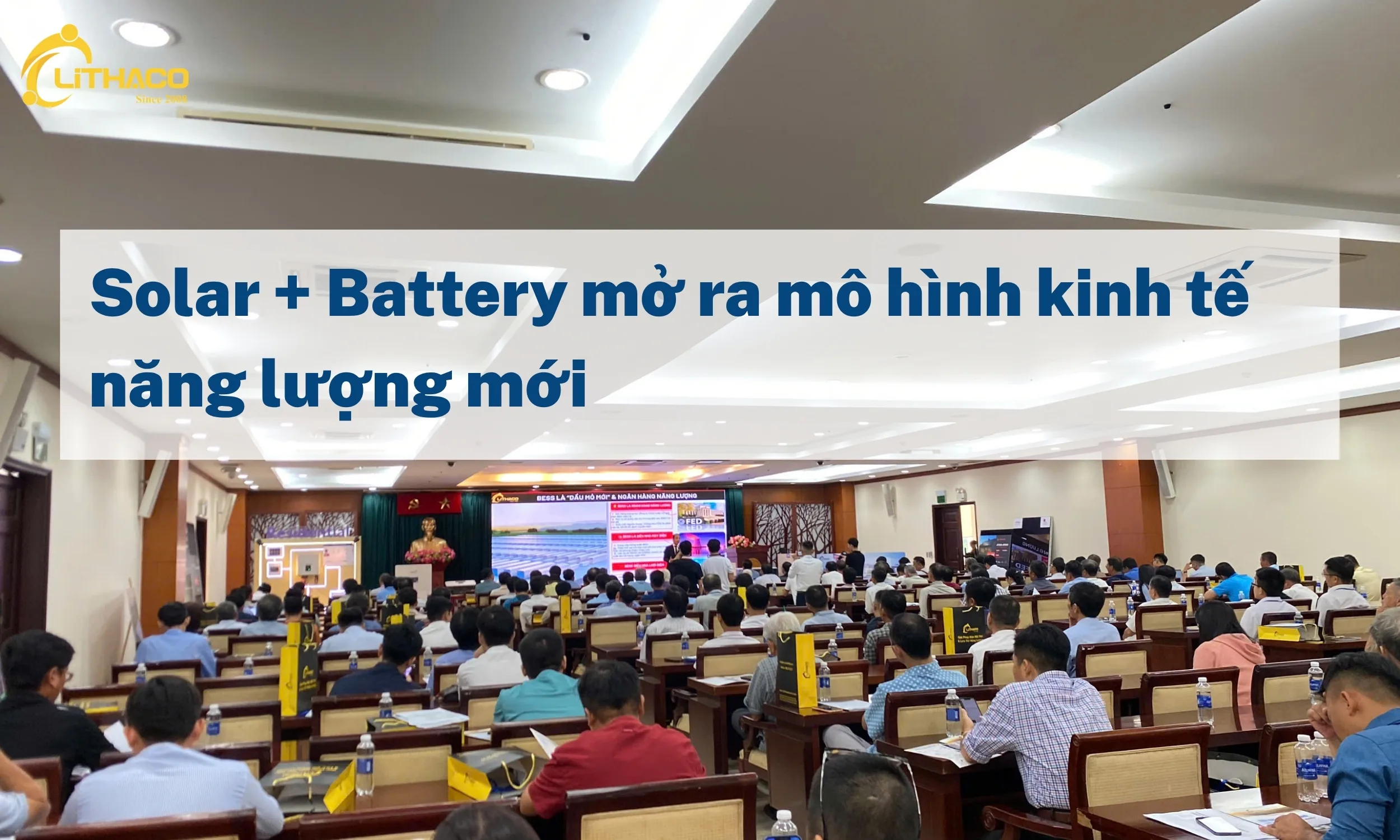 Solar + Battery mở ra mô hình kinh tế năng lượng mới 1 Solar + Battery mở ra mô hình kinh tế năng lượng mới 1
