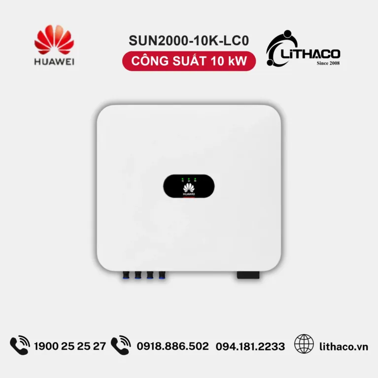 Biến Tần Huawei SUN2000-10K-LC0 10kW 1 Pha