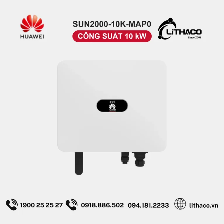 Biến Tần Huawei SUN2000-10K-MAP0 10kW 3 Pha