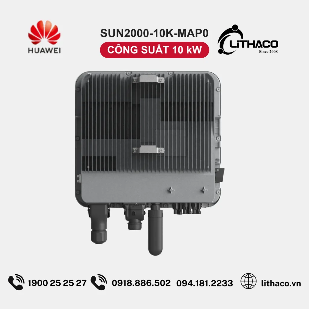 Biến Tần Huawei SUN2000-10K-MAP0 10kW 3 Pha