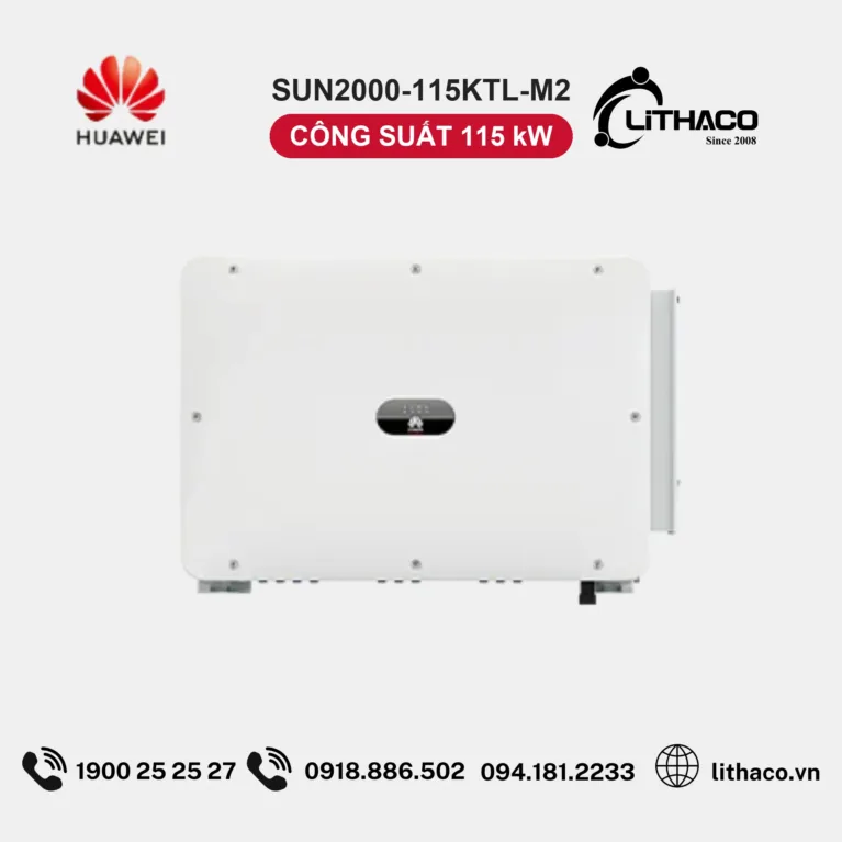 Biến Tần Huawei SUN2000-115KTL-M2 115kW 3 Pha