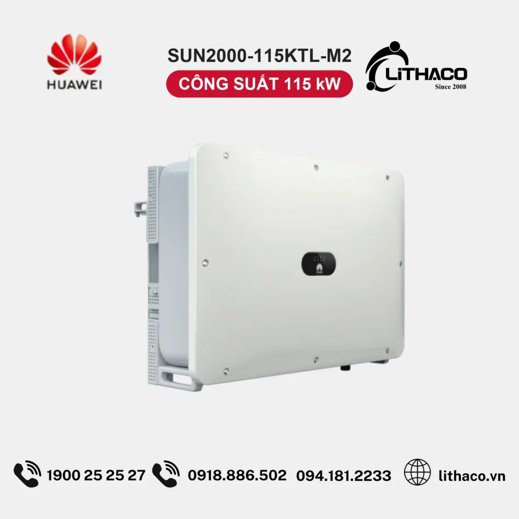 Biến Tần Huawei SUN2000-115KTL-M2 115kW 3 Pha 3 Biến Tần Huawei SUN2000-115KTL-M2 115kW 3 Pha