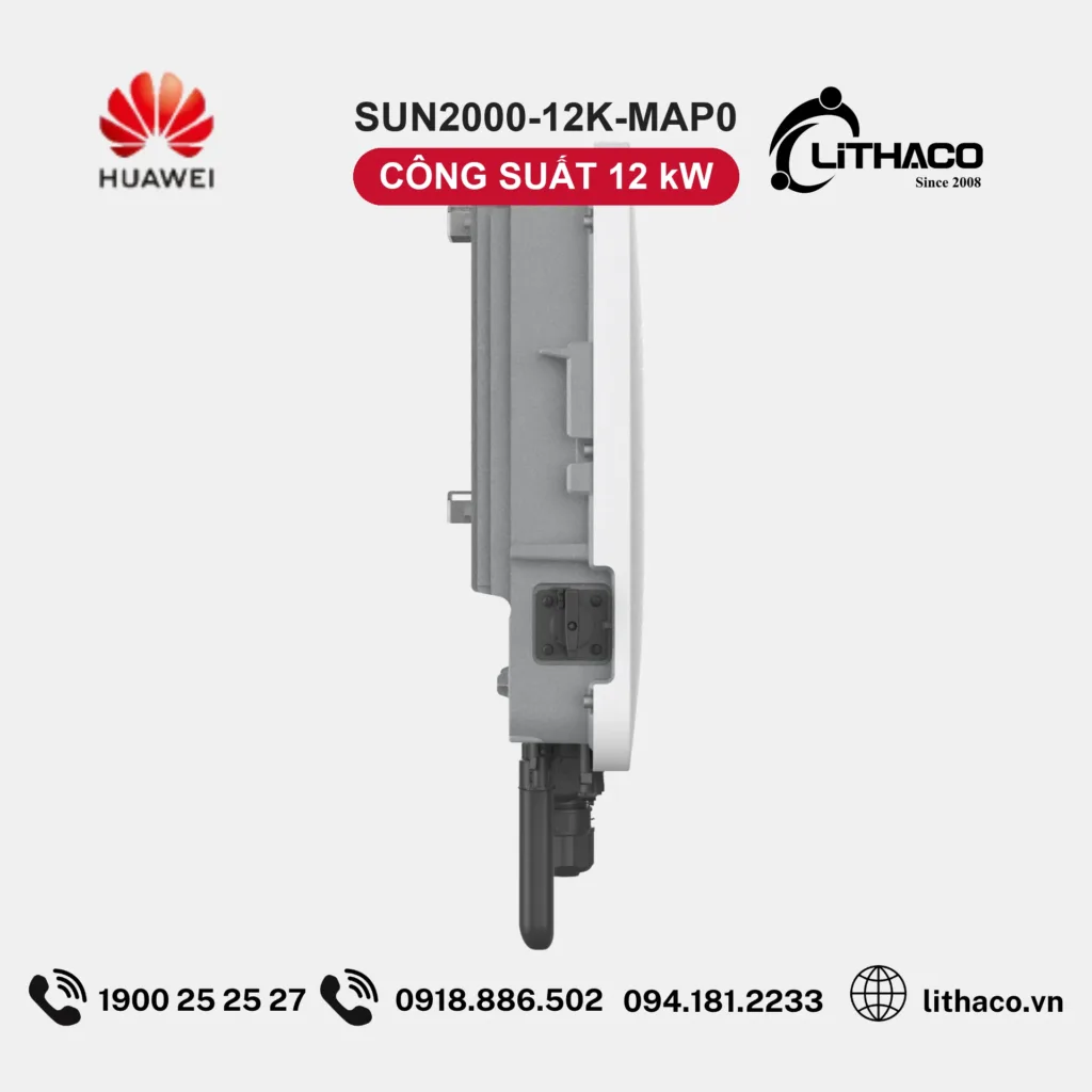 Biến Tần Huawei SUN2000-12K-MAP0 12kW 3 Pha