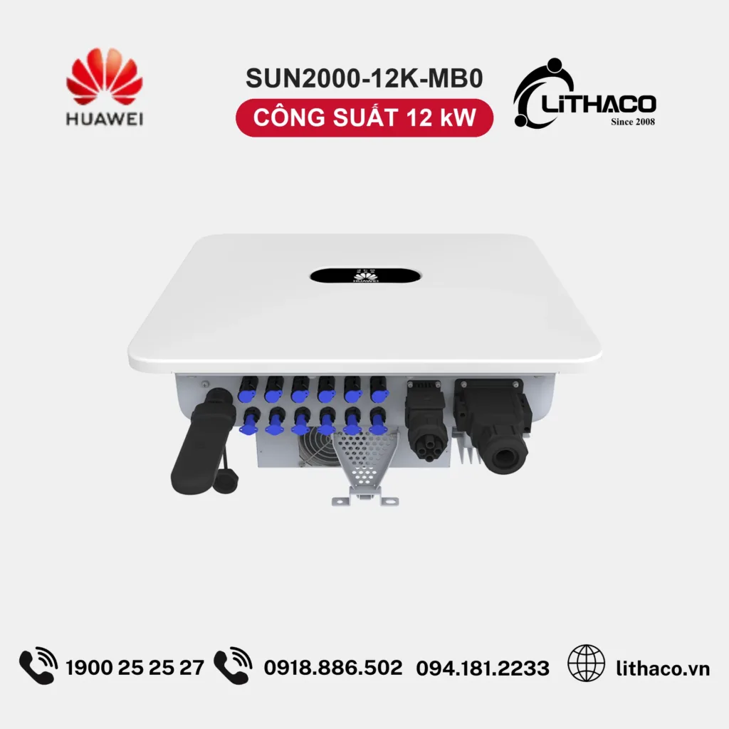 Biến Tần Huawei SUN2000-12K-MB0 12kW 3 Pha 4 Biến Tần Huawei SUN2000-12K-MB0 12kW 3 Pha