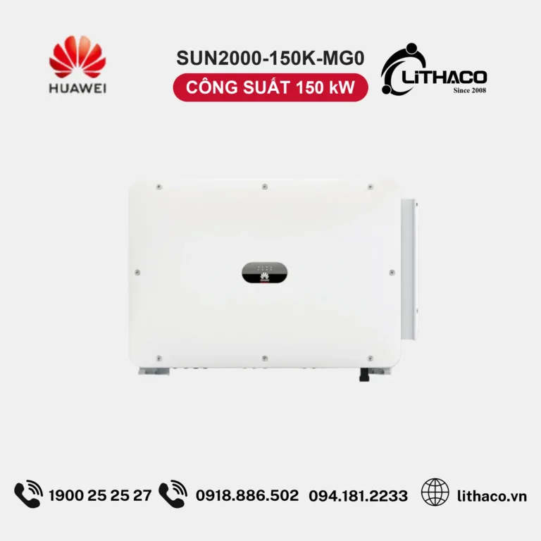Biến Tần Huawei SUN2000-150K-MG0 150kW 3 Pha