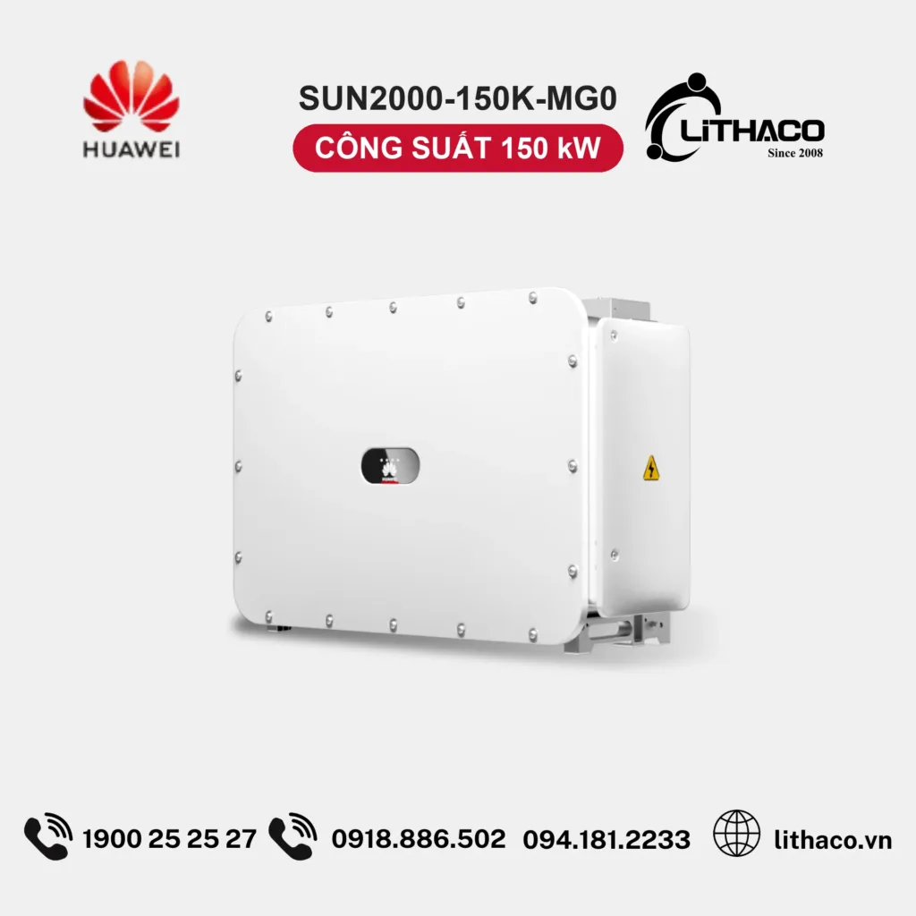 Biến Tần Huawei SUN2000-150K-MG0 150kW 3 Pha 2 Biến Tần Huawei SUN2000-150K-MG0 150kW 3 Pha