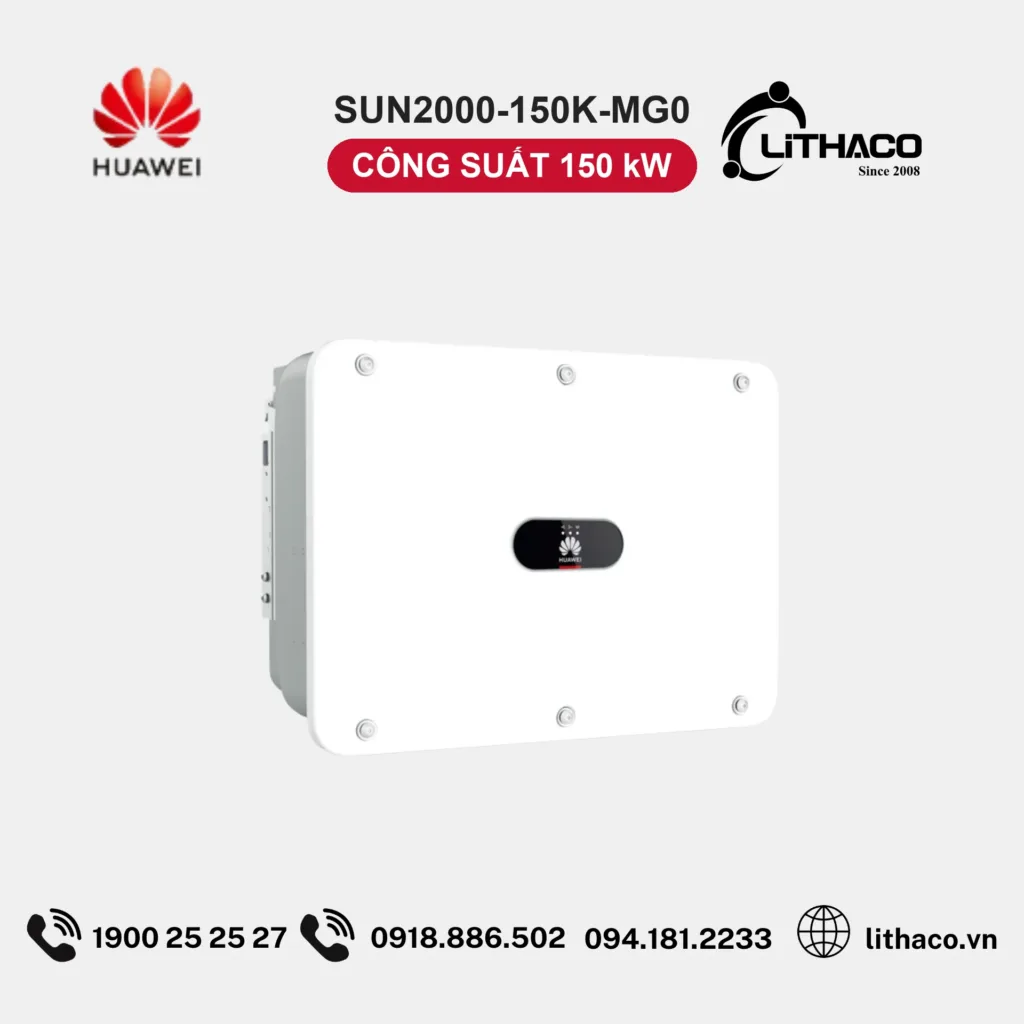 Biến Tần Huawei SUN2000-150K-MG0 150kW 3 Pha 3 Biến Tần Huawei SUN2000-150K-MG0 150kW 3 Pha