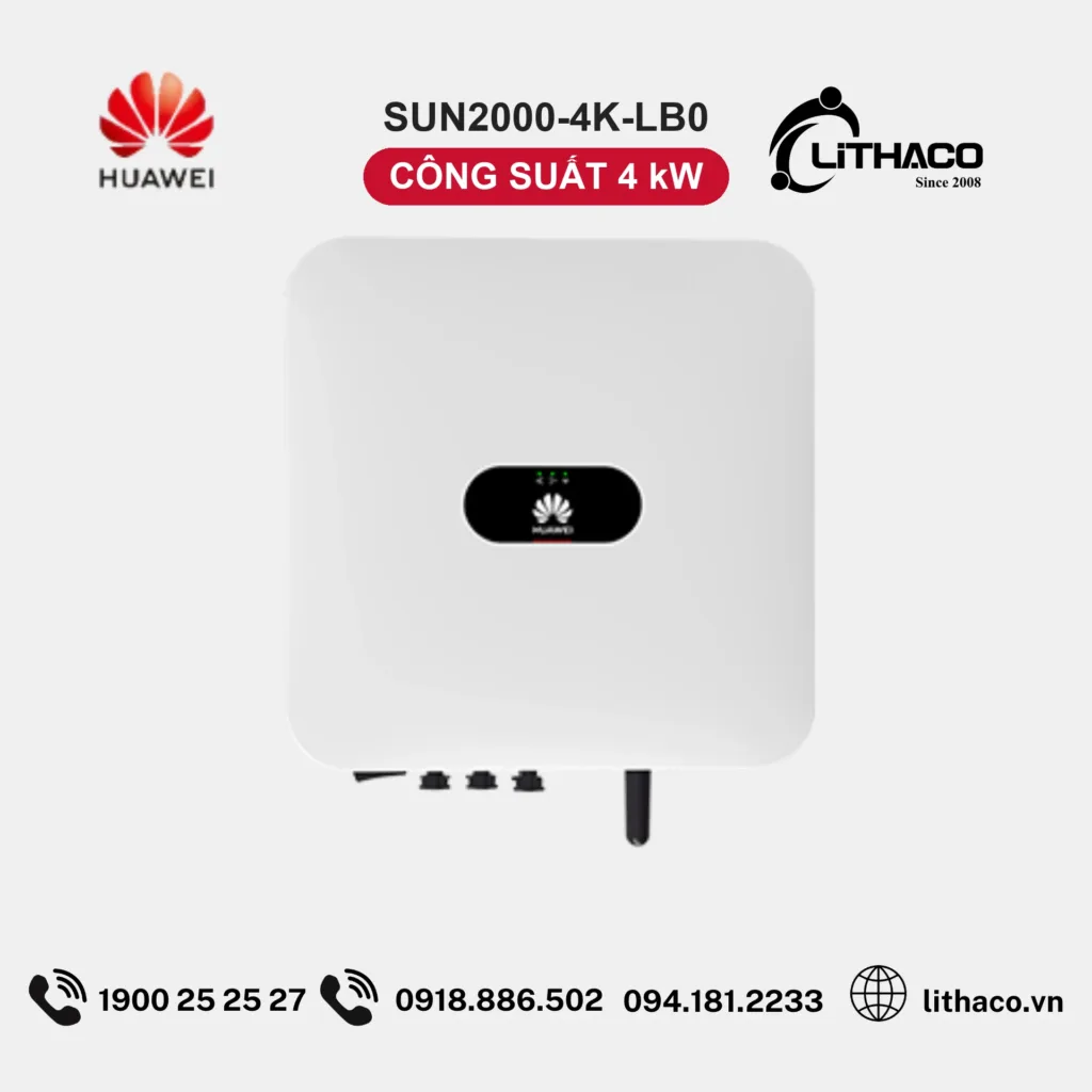 Biến Tần Huawei SUN2000-4K-LB0 4kW 1 Pha 2 Biến Tần Huawei SUN2000-4K-LB0 4kW 1 Pha
