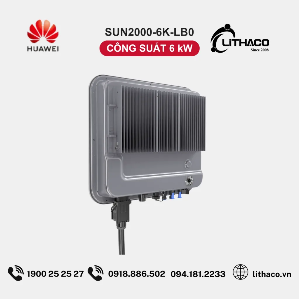 Biến Tần Huawei SUN2000-6K-LB0 6kW 1 Pha 3 Biến Tần Huawei SUN2000-6K-LB0 6kW 1 Pha