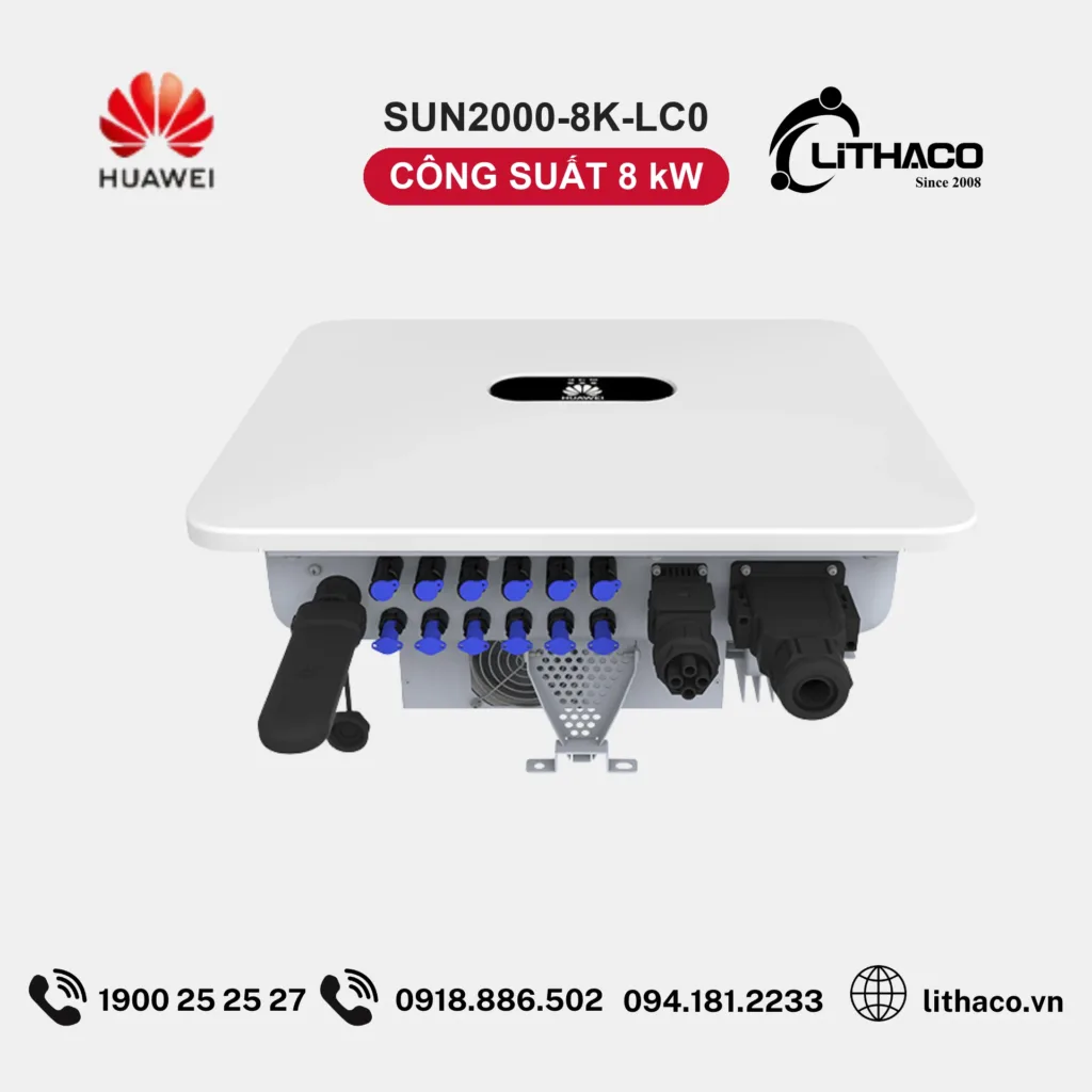 Biến Tần Huawei SUN2000-8K-LC0 8kW 1 Pha 2 Biến Tần Huawei SUN2000-8K-LC0 8kW 1 Pha