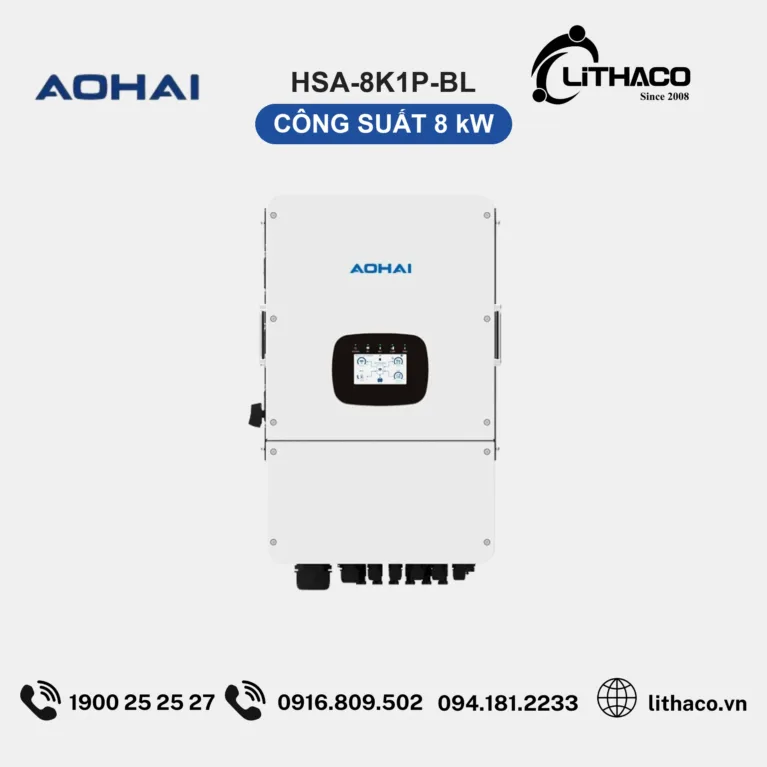 Biến Tần Hybrid AOHAI HSA-8K1P-BL 8kW 1 Pha