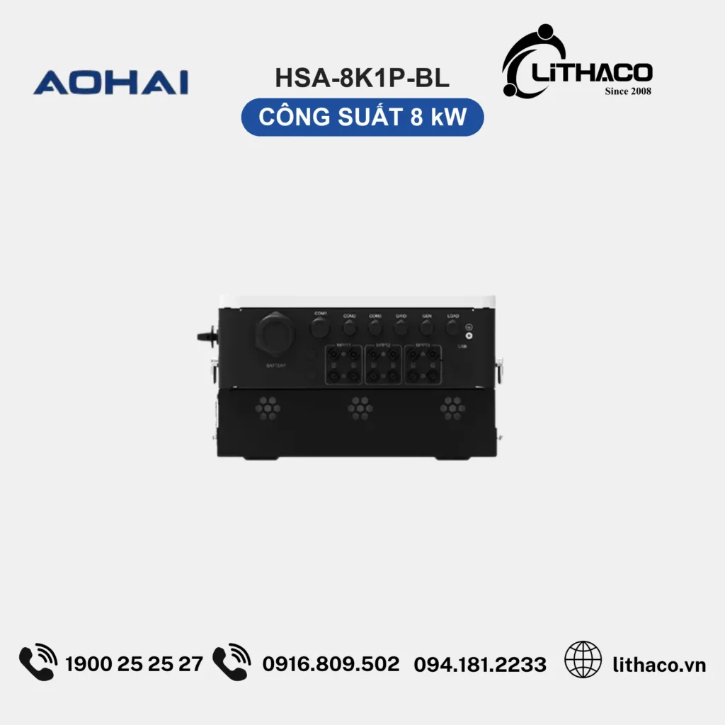 Biến Tần Hybrid AOHAI HSA-8K1P-BL 8kW 1 Pha