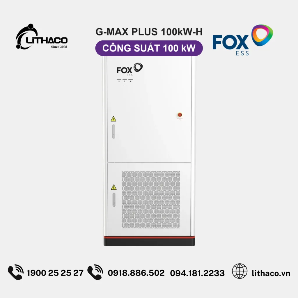 Hệ Thống Lưu Trữ Fox ESS G-MAX PLUS 100kW-H 241kWh 3 Hệ Thống Lưu Trữ Fox ESS G-MAX PLUS 100kW-H 241kWh