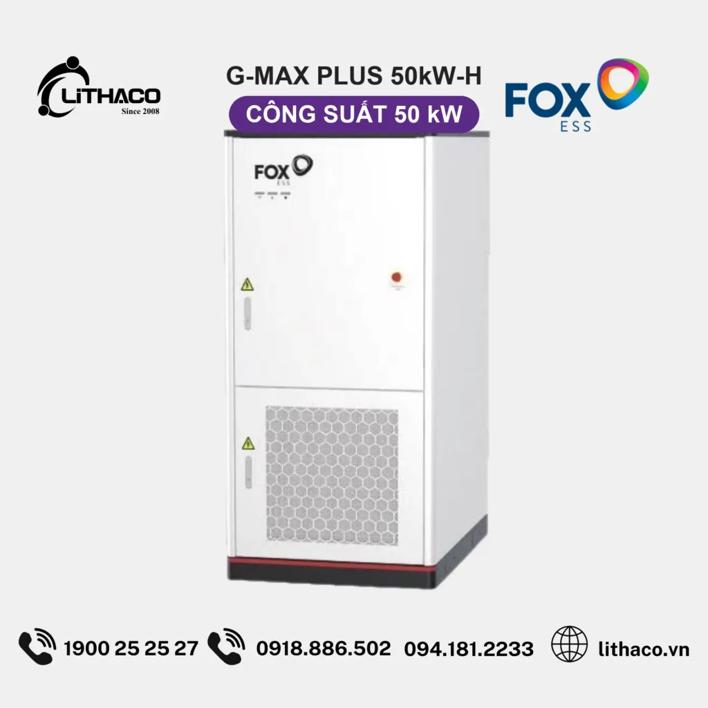 Hệ Thống Lưu Trữ Fox ESS G-MAX PLUS 50kW-H 241kWh 1 Hệ Thống Lưu Trữ Fox ESS G-MAX PLUS 50kW-H 241kWh