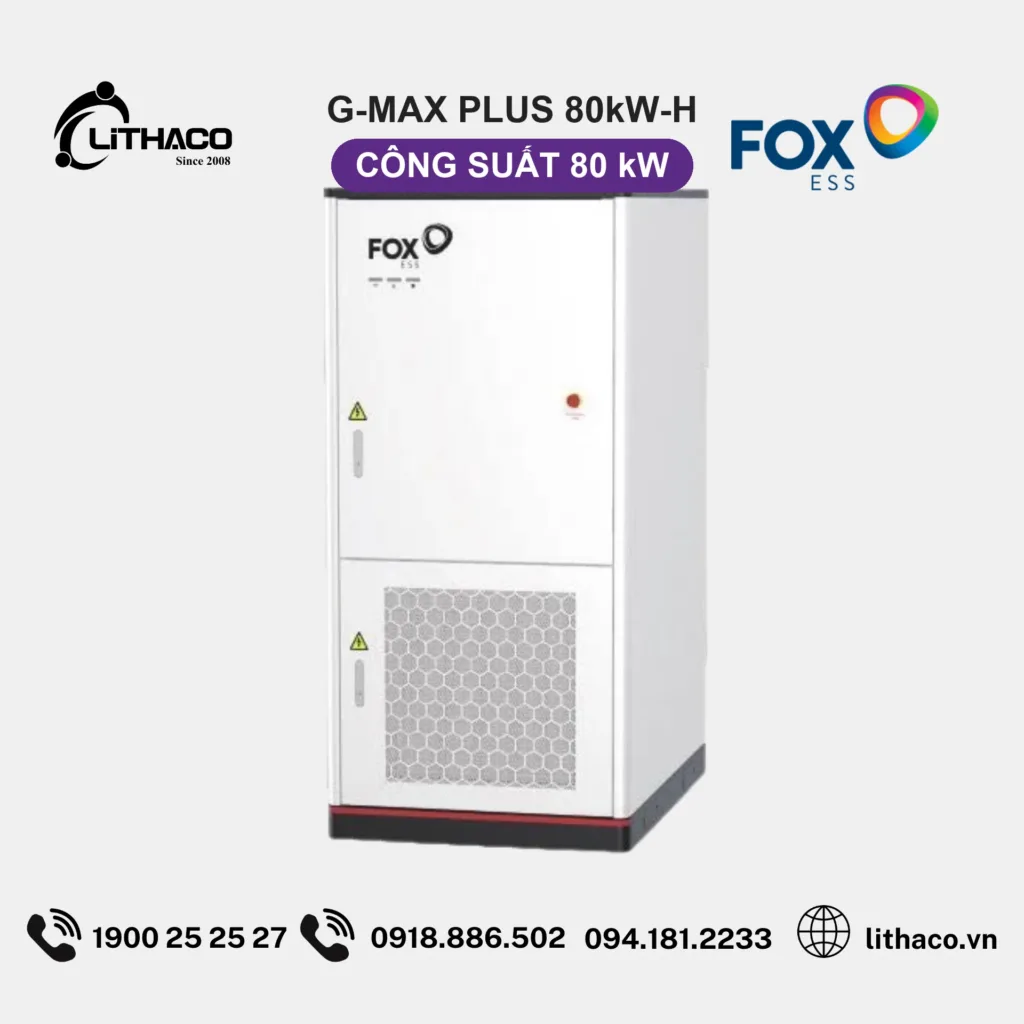 Hệ Thống Lưu Trữ Fox ESS G-MAX PLUS 80kW-H 241kWh 1 Hệ Thống Lưu Trữ Fox ESS G-MAX PLUS 80kW-H 241kWh
