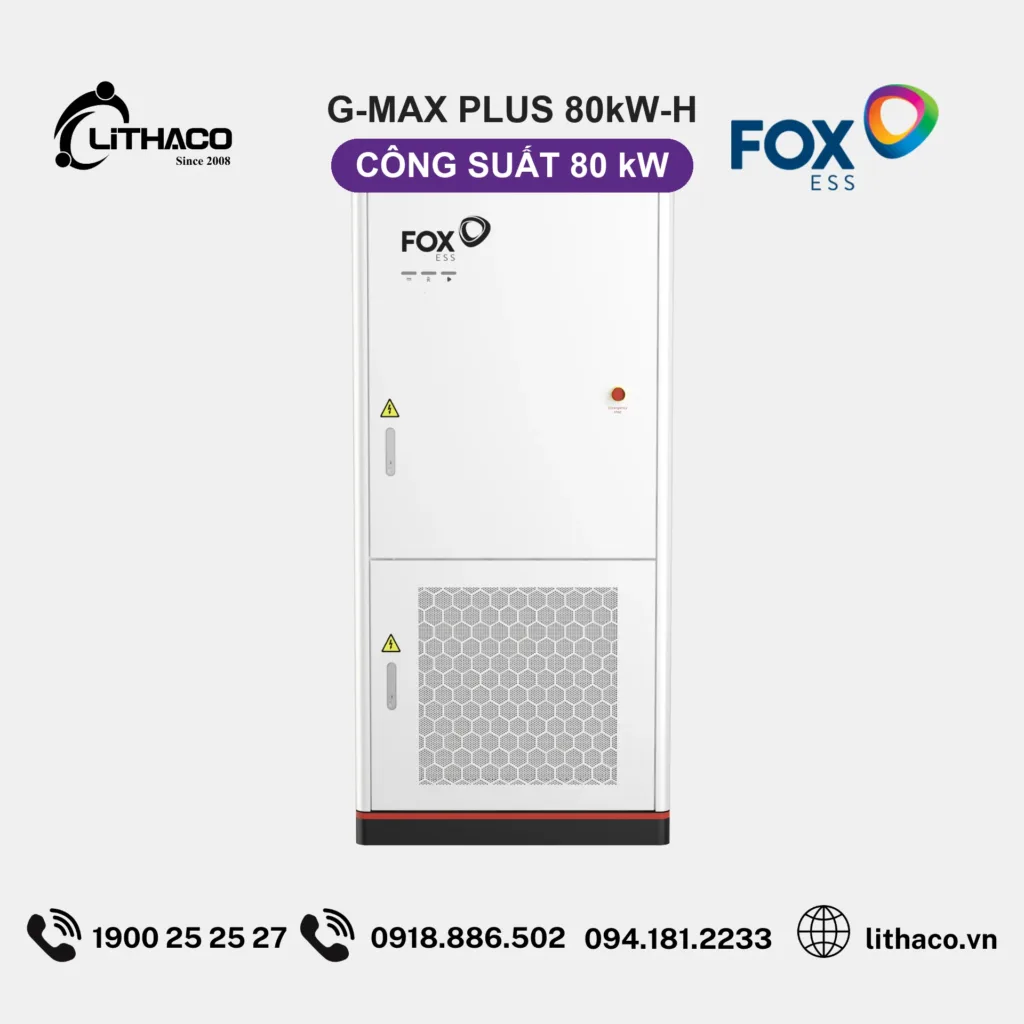 Hệ Thống Lưu Trữ Fox ESS G-MAX PLUS 80kW-H 241kWh 3 Hệ Thống Lưu Trữ Fox ESS G-MAX PLUS 80kW-H 241kWh