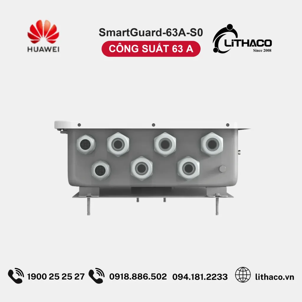 Hộp Dự Phòng Huawei SmartGuard-63A-S0 1 Pha 2 Hộp Dự Phòng Huawei SmartGuard-63A-S0 1 Pha