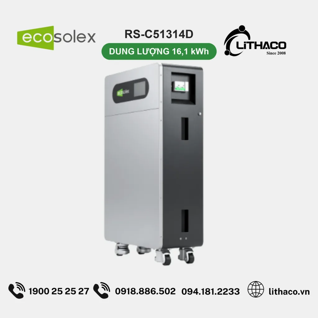 Pin Lưu Trữ Ecosolex RS-C51314D 16,1kWh 2 Pin Lưu Trữ Ecosolex RS-C51314D 16,1kWh