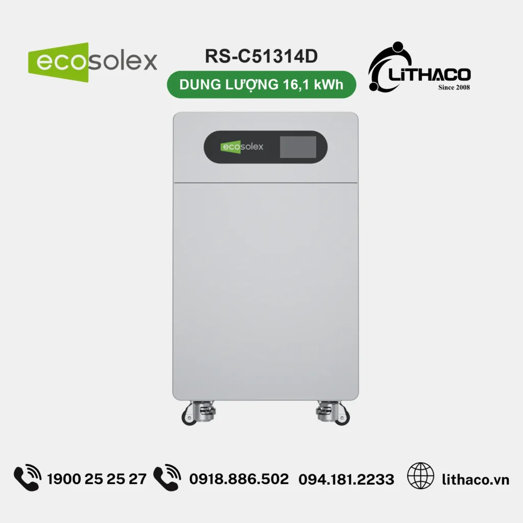 Pin Lưu Trữ Ecosolex RS-C51314D 16,1kWh 3 Pin Lưu Trữ Ecosolex RS-C51314D 16,1kWh