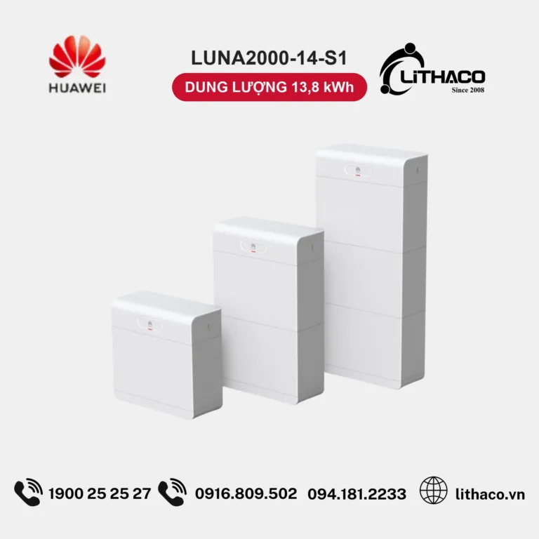 Pin Lưu Trữ Huawei LUNA2000-14-S1 13,8kWh