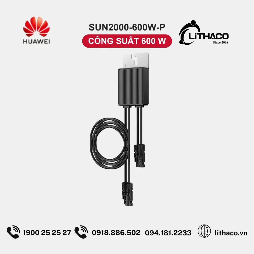 Bộ Tối Ưu Công Suất Huawei SUN2000-600W-P 600W 1 Bộ Tối Ưu Công Suất Huawei SUN2000-600W-P 600W
