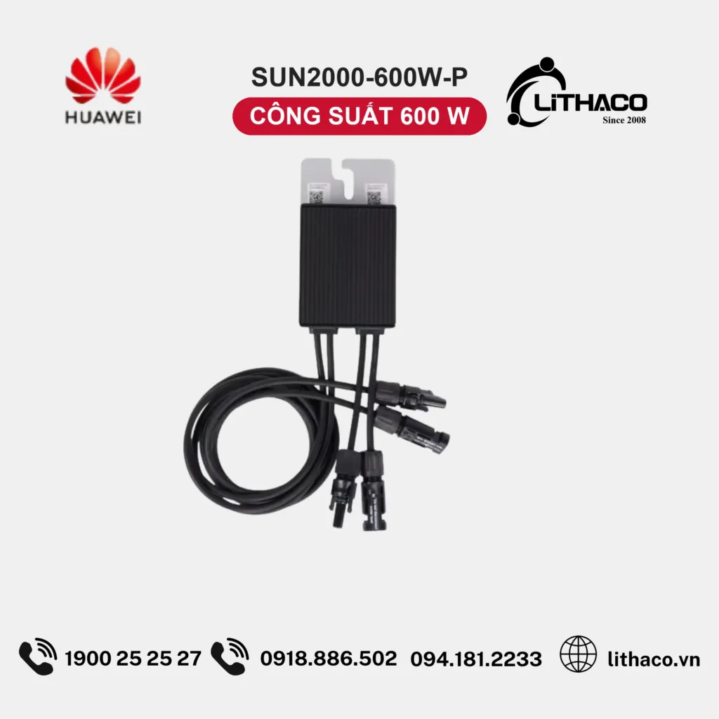 Bộ Tối Ưu Công Suất Huawei SUN2000-600W-P 600W 2 Bộ Tối Ưu Công Suất Huawei SUN2000-600W-P 600W